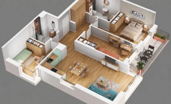 4 pok. PKM zachód 80m2 balkon