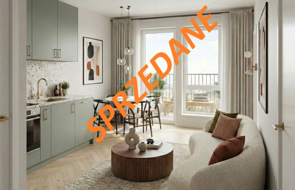 Ostatnia kawalerka Cisowa balkon promocja