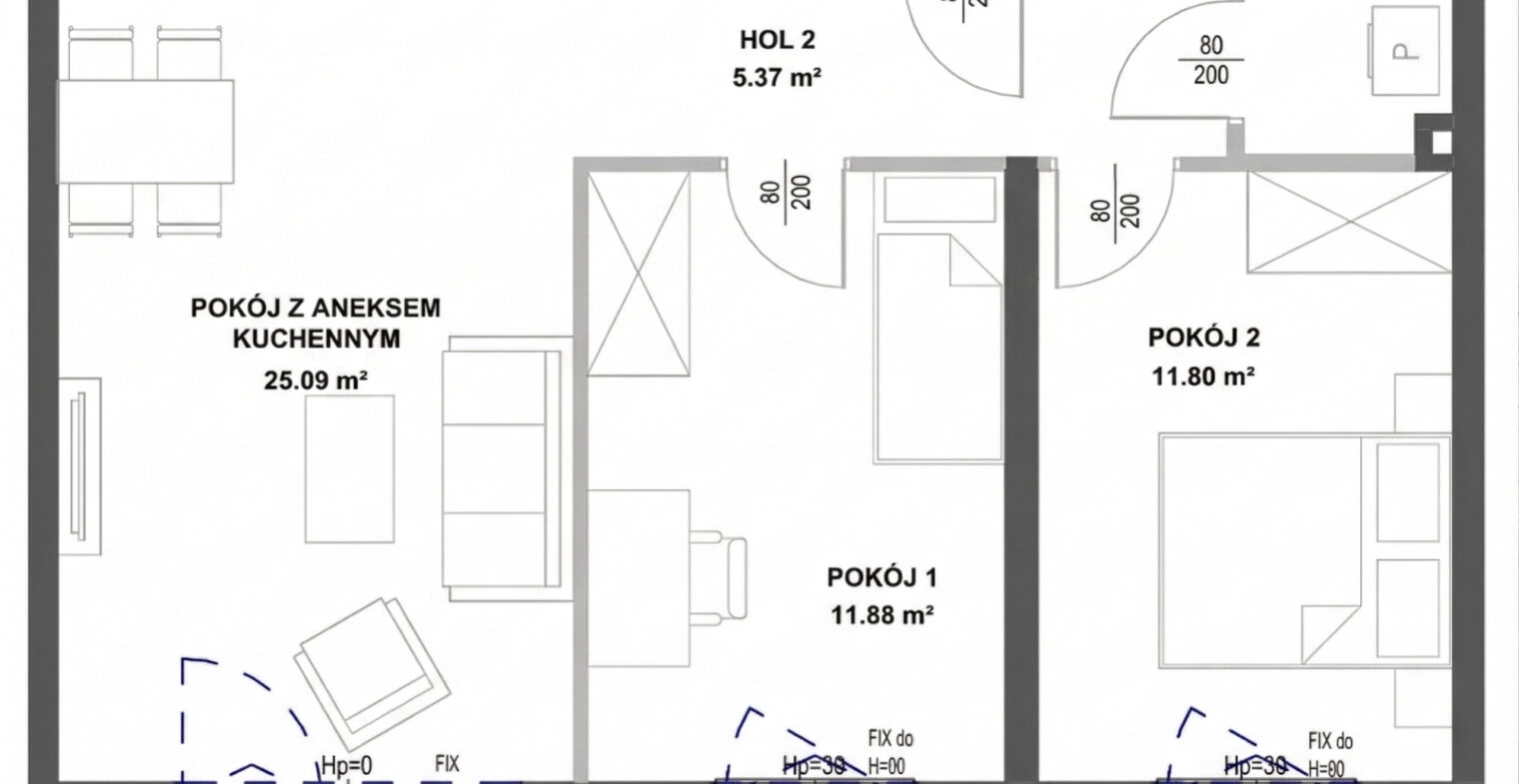 gotowe 3 pokoje nowoczesne osiedle Gdynia
