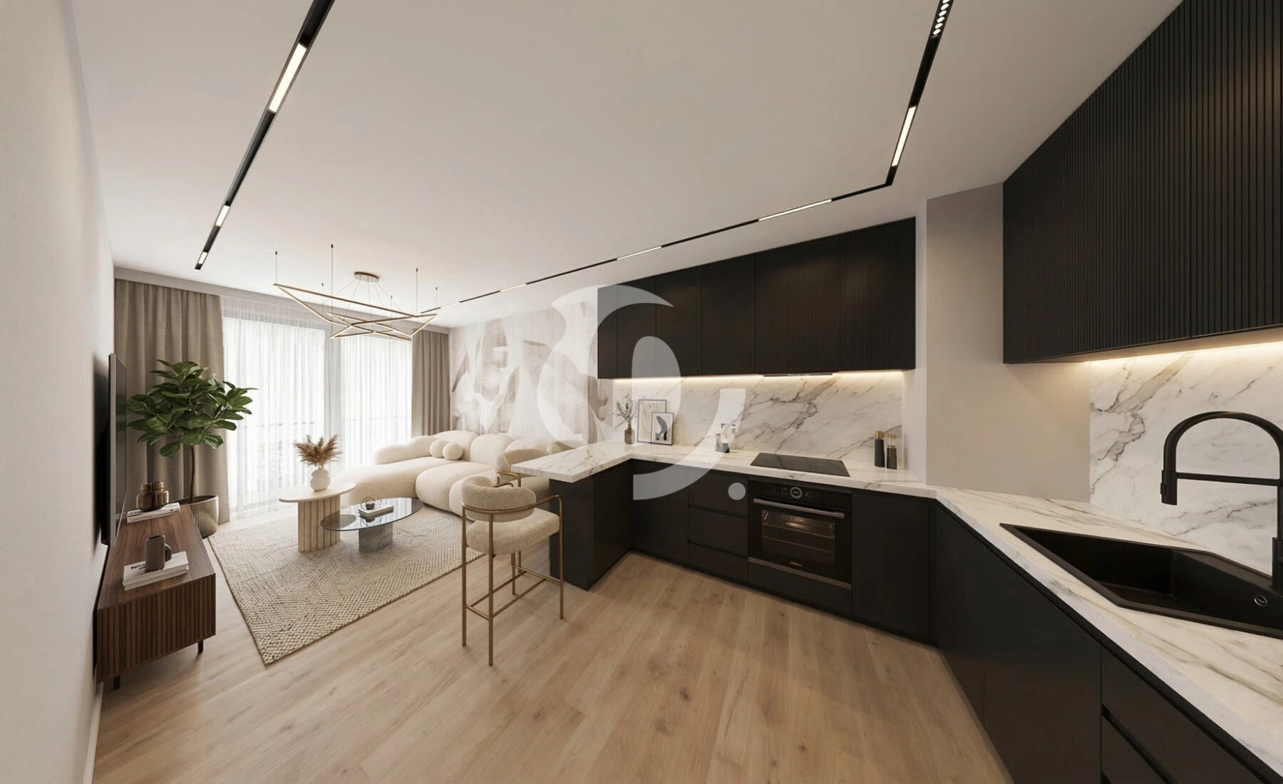 Nowoczesne 3 pok. balkon las Gdynia