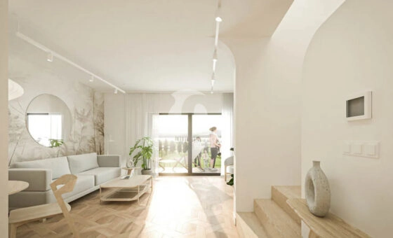 Gotowe pół bliźniaka ogród przy Trójmieście