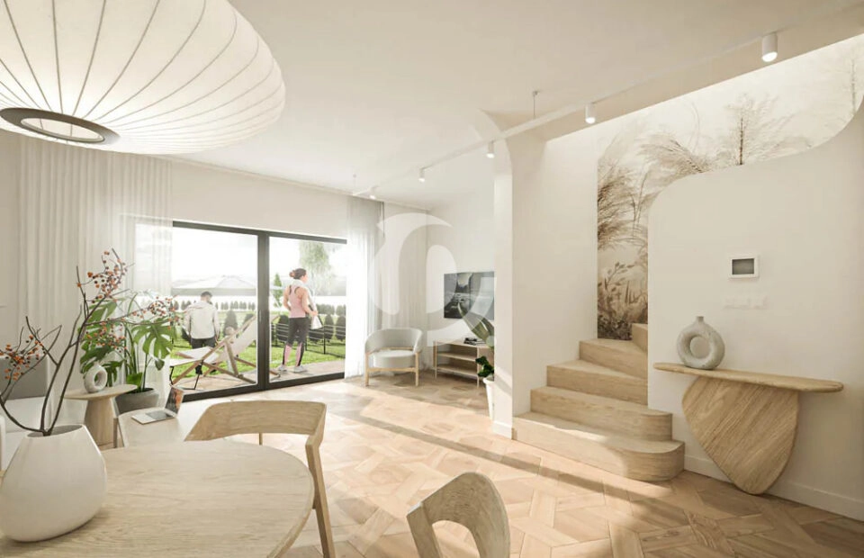 Gotowe pół bliźniaka ogród przy Trójmieście