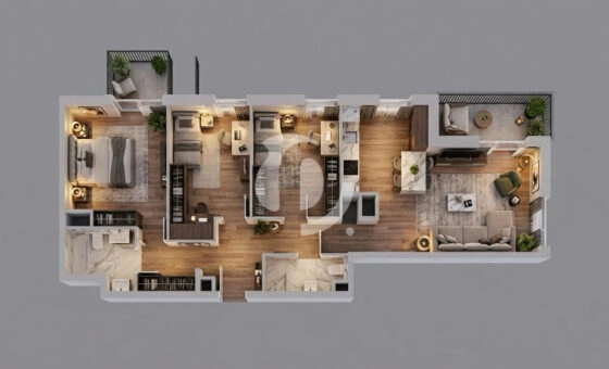 Zatrzymaj się, to tutaj. Jeżyce 94m².