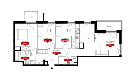 Zatrzymaj się, to tutaj. Jeżyce 94m².