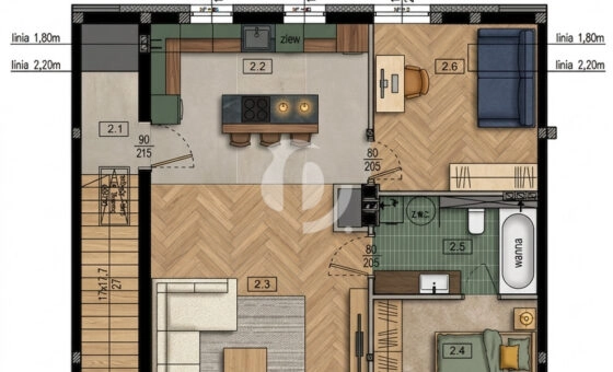 Gotowe ekskluzywne mieszkanie k Żukowa