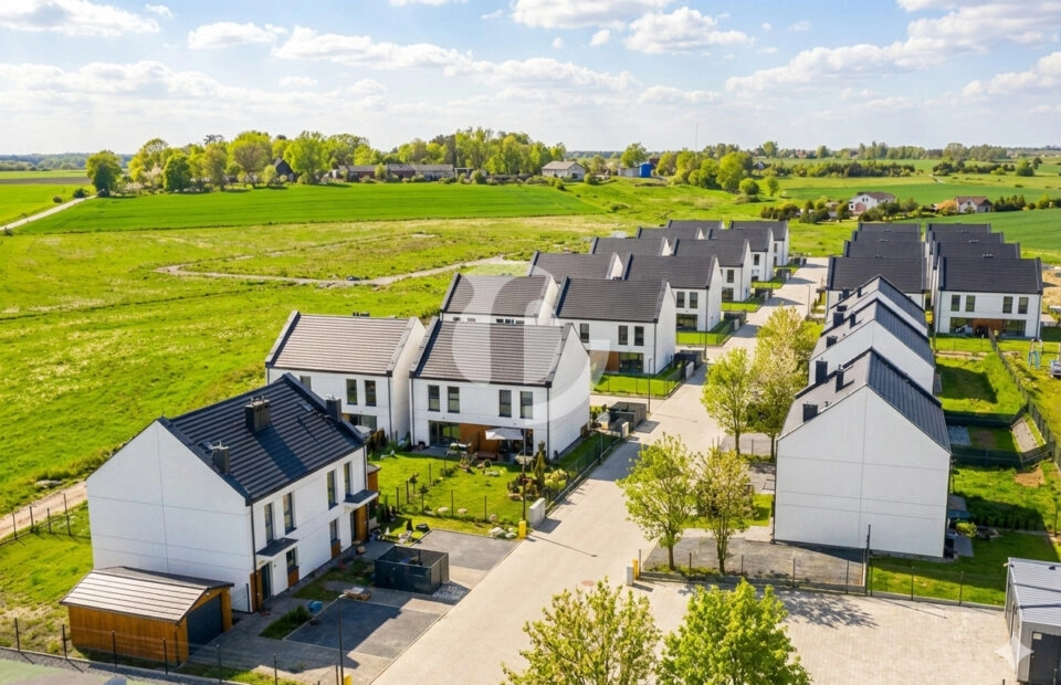 bliźniak 79m² parkingi ogród taras gotowe na V