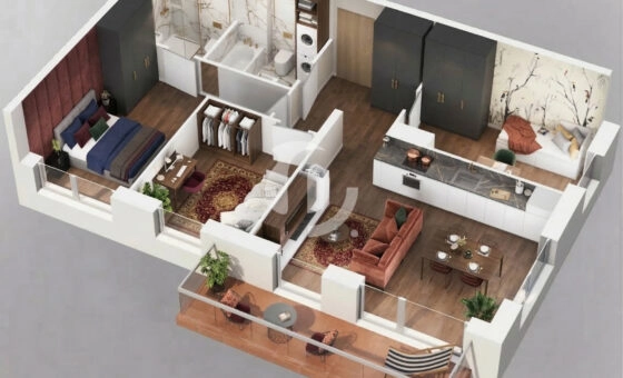 Duże 4 pokoje 71,5 m² narożne zachód natura