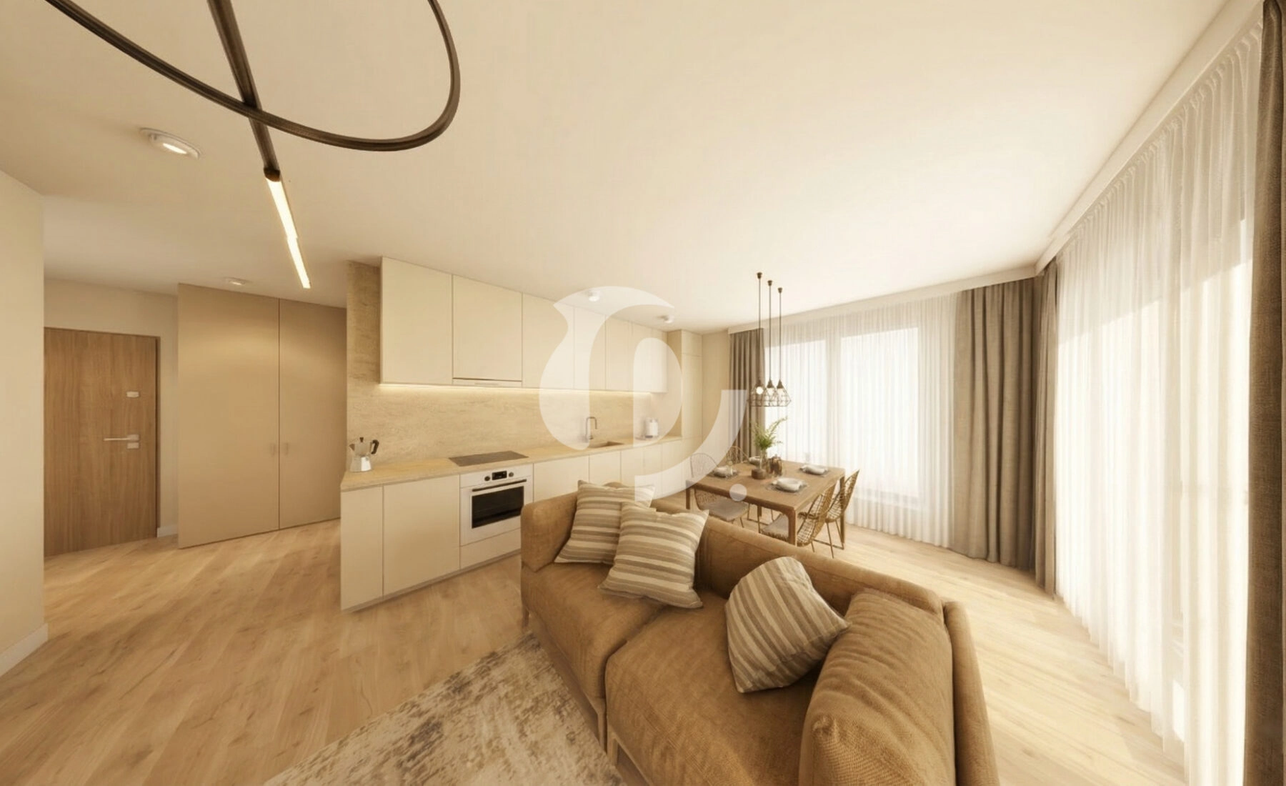 Duże 4 pokoje 71,5 m² narożne zachód natura