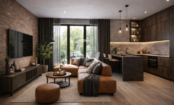 Kameralne osiedle, blisko SKM