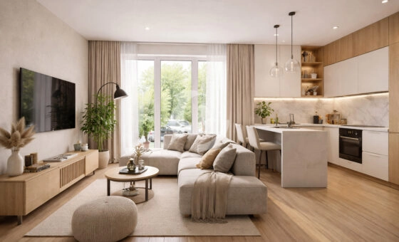 Kameralne osiedle, blisko SKM, 3-pokoje, 2 balkony