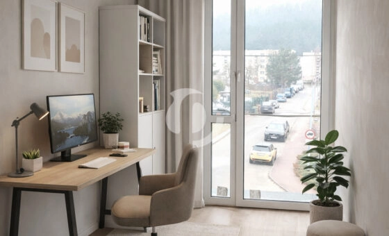 Kameralne osiedle, blisko SKM