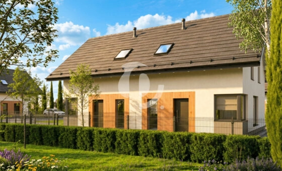 Ekskluzywny bliźniak k Żukowa 2 parkingi ogród