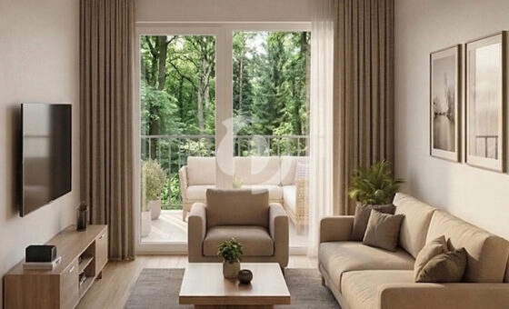 Duże 2 pokoje balkon natura Gdynia