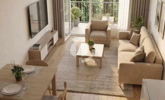 Duże 2 pokoje balkon natura Gdynia