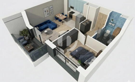 super cena balkon pełna infrastruktura