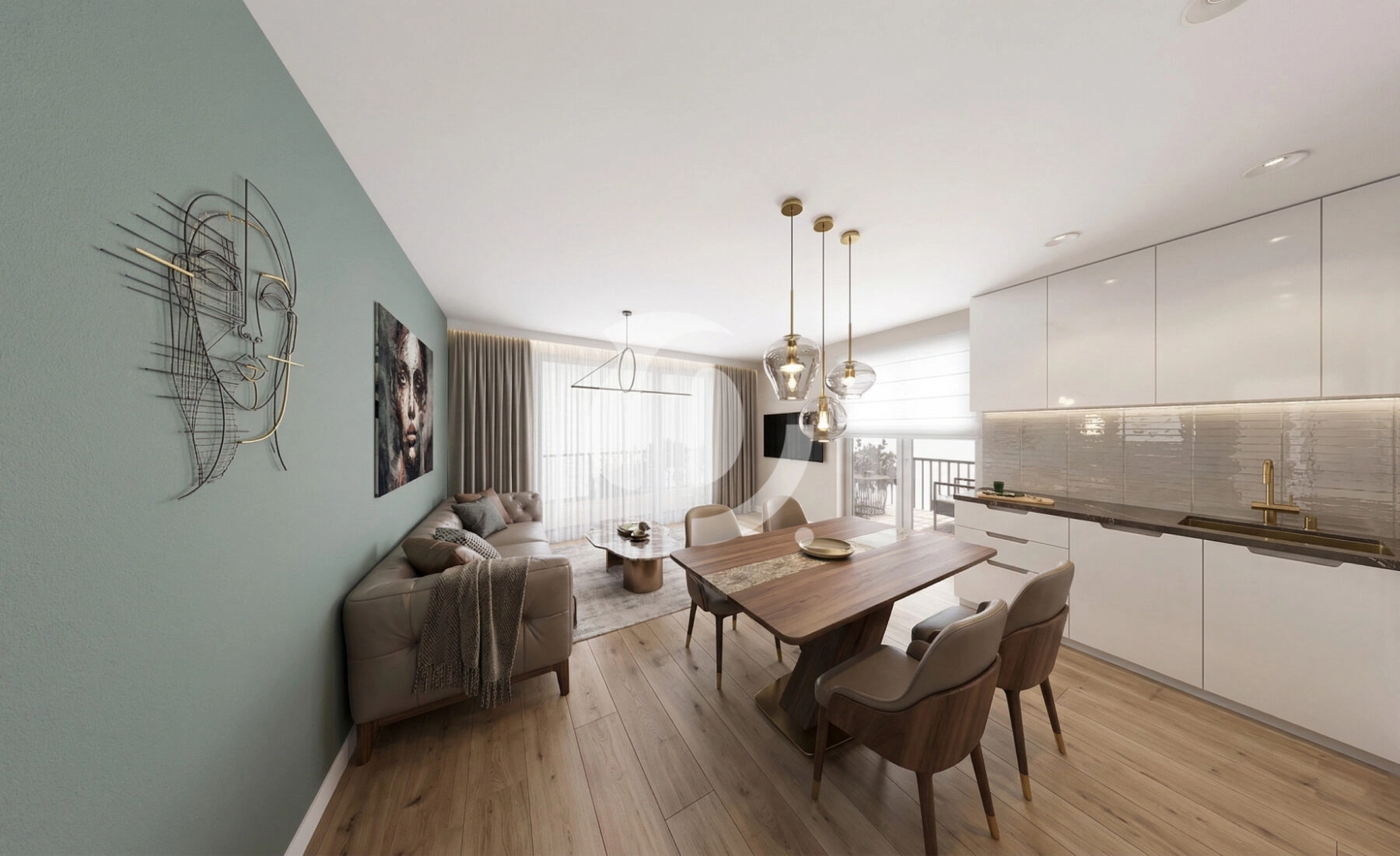 Gotowe 2 balkony narożne 70m2 Gdynia