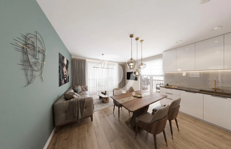 Gotowe 2 balkony narożne 70m2 Gdynia