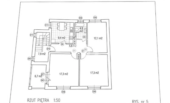 Dom na działce blisko SKM