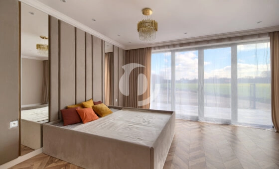 nowoczesny dom wolnostojący na wsi, cisza, spokój