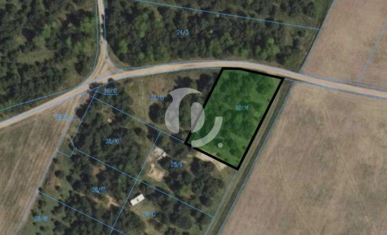 Działka rekreacyjna 1.500 m blisko jeziora