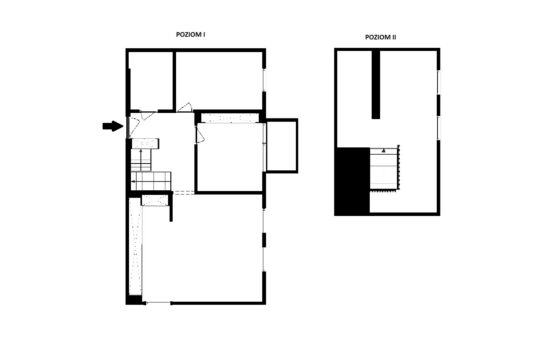 2 poziomy-69m2+poddasze łącznie około 90m2-4pokoje