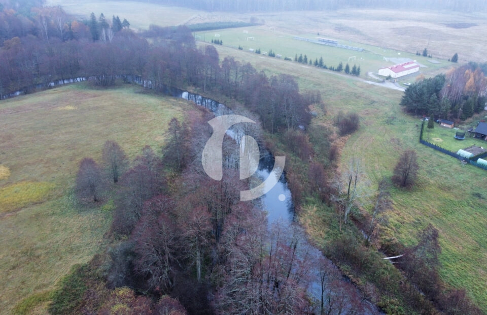 Duża działka z zabudowaniami i MEW, Trzebielino