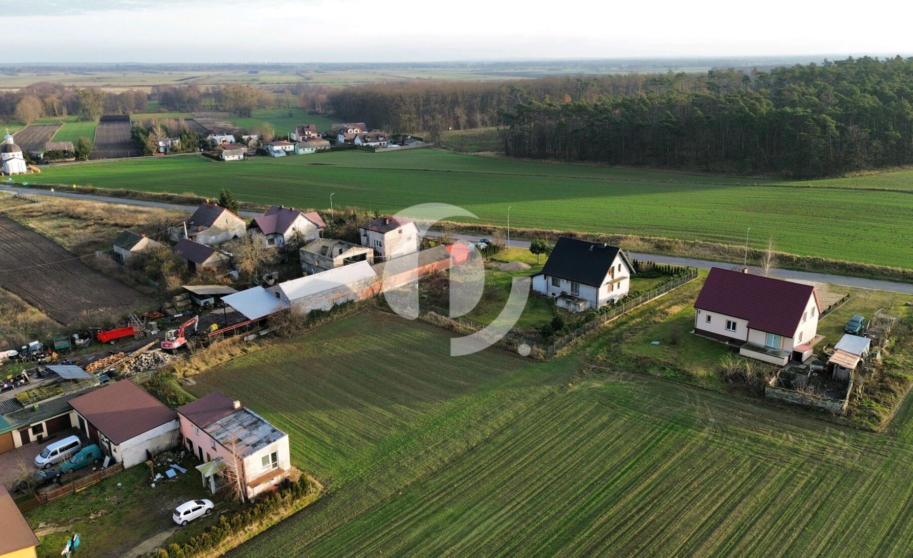Na sprzedaż działka budowlana w Grąblinie