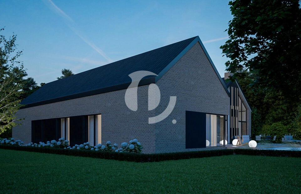 Działka budowlano-rolna z rozpoczętą budową