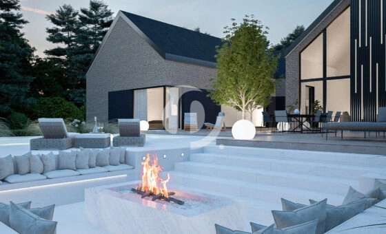 Działka budowlano-rolna z rozpoczętą budową