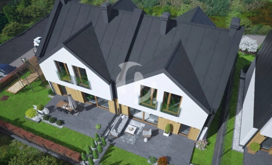 Domy w zacisznej okolicy