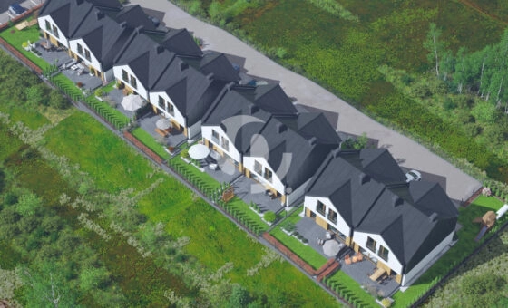 Domy w zacisznej okolicy