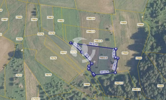 Działka 29,16 ar, Z UZYSKANYMI WARUNKAMI ZABUDOWY