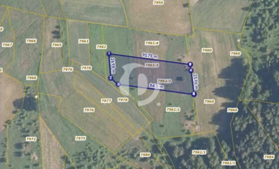 Działka 29,48 ar, Z UZYSKANYMI WARUNKAMI ZABUDOWY