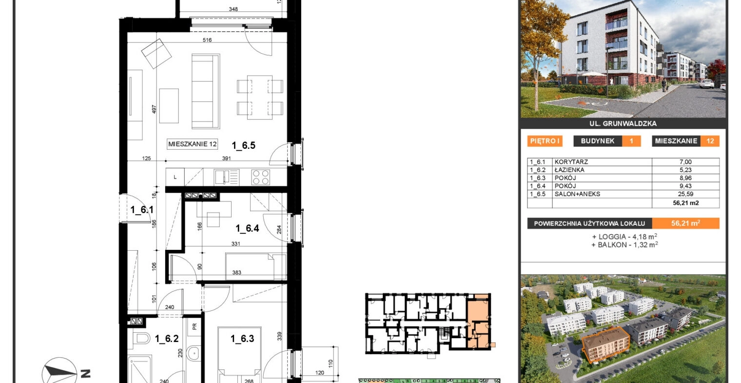 Nowa inwestycja, wygodne układy, wysoki standard