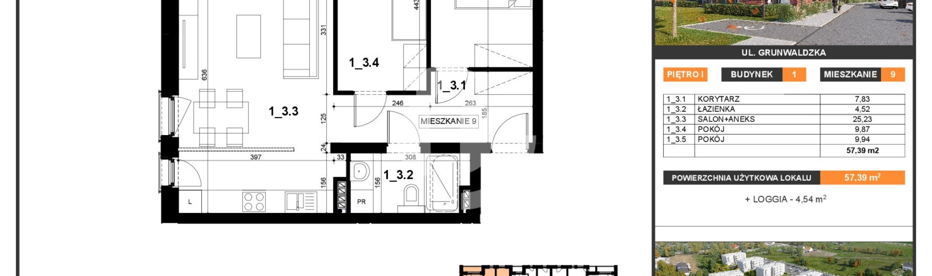 2 wygodne pokoje, balkon, parking