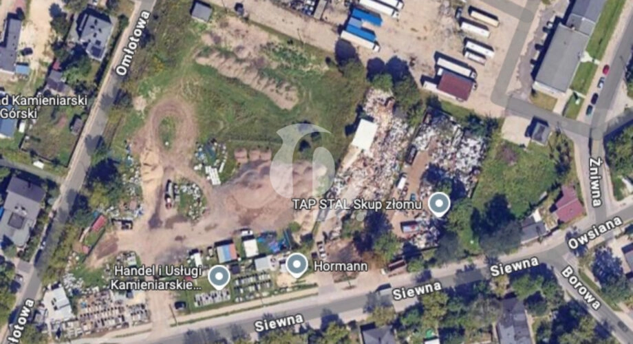 Łódź, Siewna - do wyn. ogrodzony teren 10.000 m2