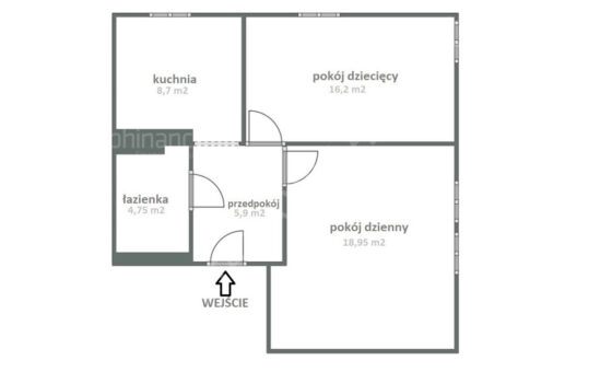 | Kraków, ul. Przewóz | 54,67 m² |