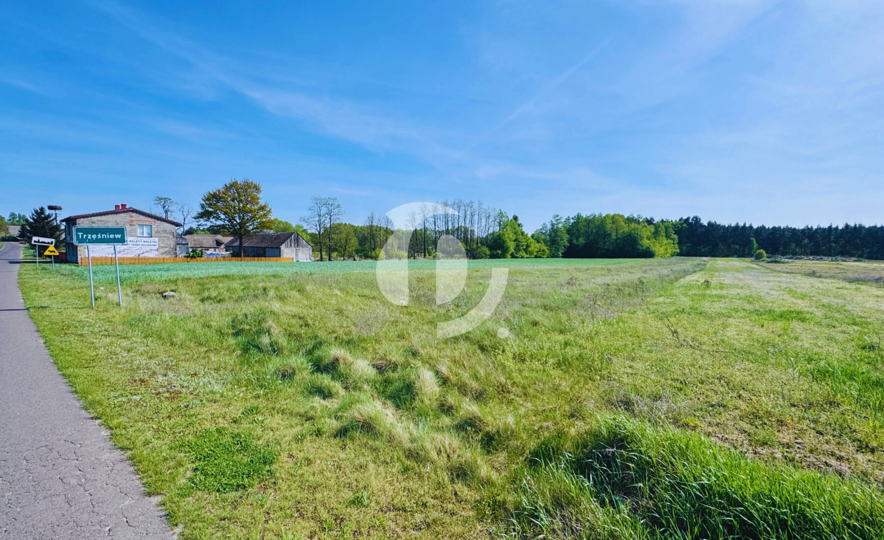 Na sprzedaż działka budowlana–Waki, gm. Kościelec