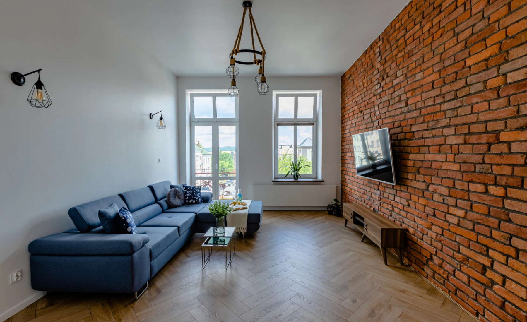 Nowoczesne jednopokojowe mieszkanie w Brzozowie