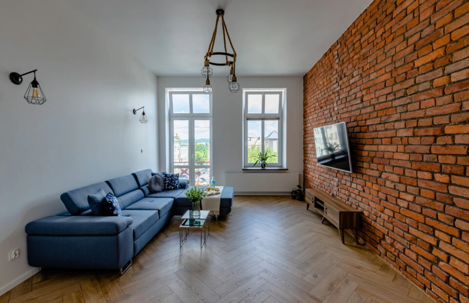 Nowoczesne jednopokojowe mieszkanie w Brzozowie