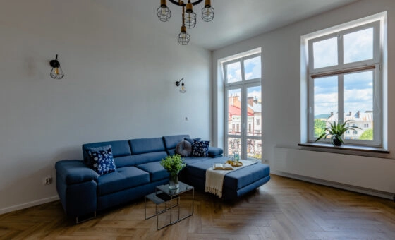 Nowoczesne jednopokojowe mieszkanie w Brzozowie