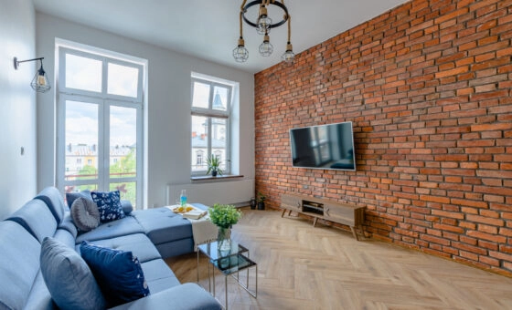 Nowoczesne jednopokojowe mieszkanie w Brzozowie