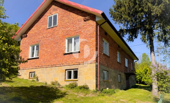 Dom na widokowej działce w Korczynie