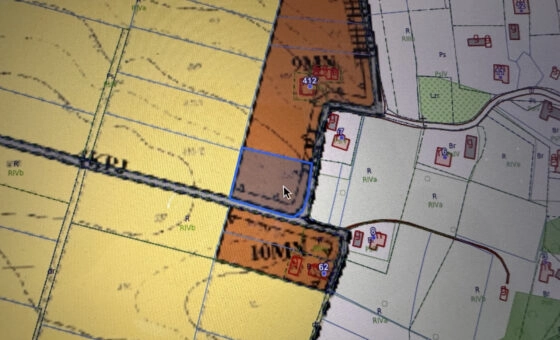 Działka z wydanym pozwoleniem na budowę w Tarnowcu