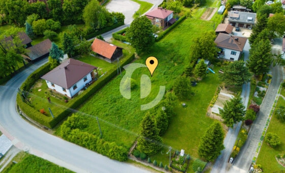 Działka budowlana w centrum Odrzykonia - 20 arów