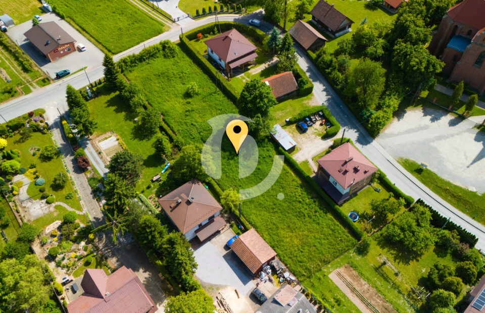 Działka budowlana w centrum Odrzykonia - 20 arów