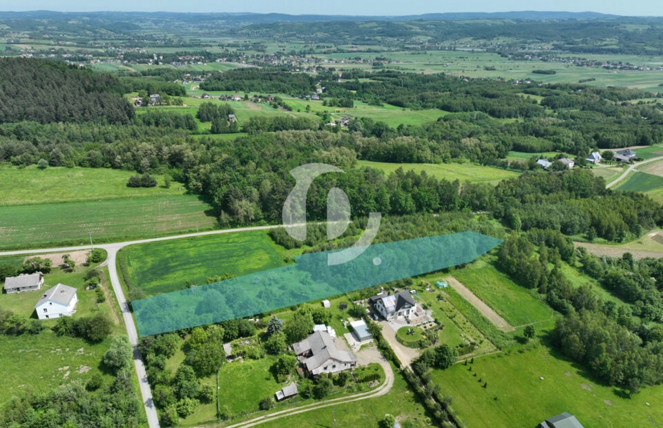 Widokowa działka w Ujeździe