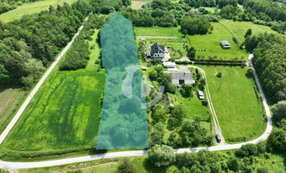 Widokowa działka w Ujeździe