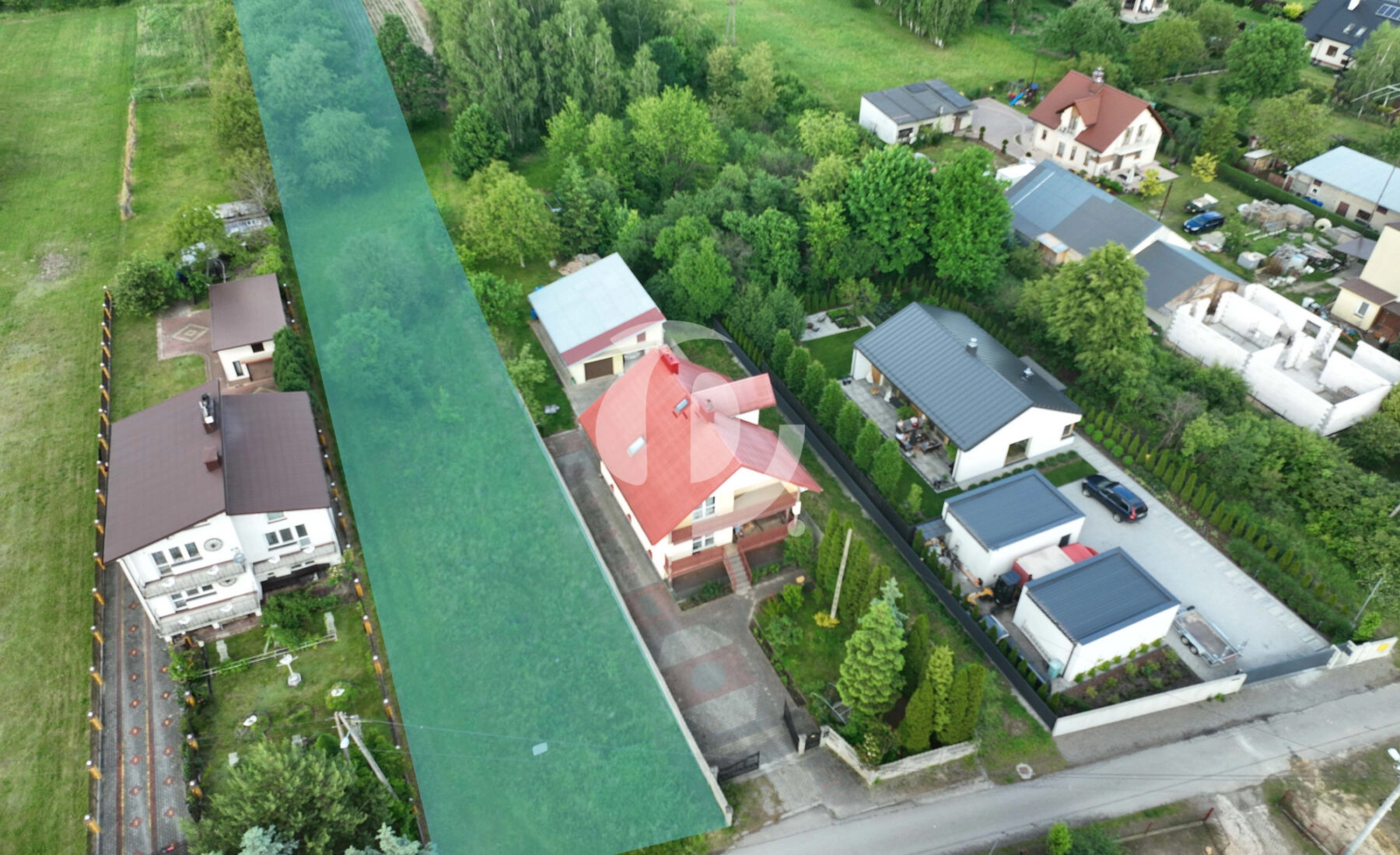 Działka budowlana w Rudnej Małej