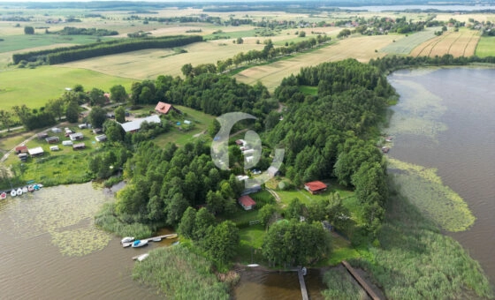 półwysep na Jezioraku pod inwestycję z domem